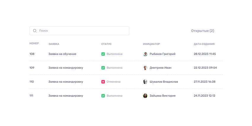 Формируйте каталог заявок