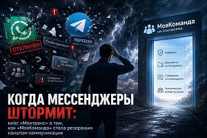 Когда мессенджеры штормит: кейс «Монтранс» о том, как «МояКоманда» стала резервным каналом коммуникации